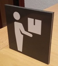 Placa p3 con pictograma 10x10 1